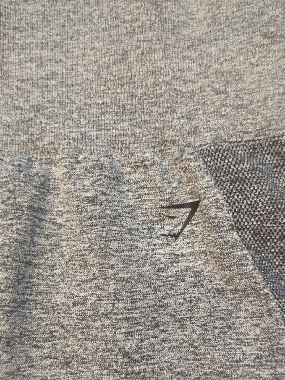 Gymshark Women's Grey Seamless Panel Leggings NOTES - Picture 5 of 6